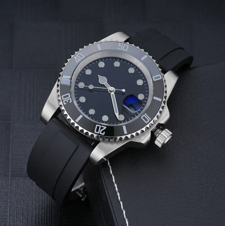 ZDR-Ceramic Bezel Mens watches 41MM Automatic 2813 Movement Watch Luminous Sapphire Waterproof Sports Self