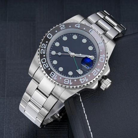 ZDR-Ceramic Bezel Mens watches 41MM Automatic 2813 Movement Watch Luminous Sapphire Waterproof Sports Self