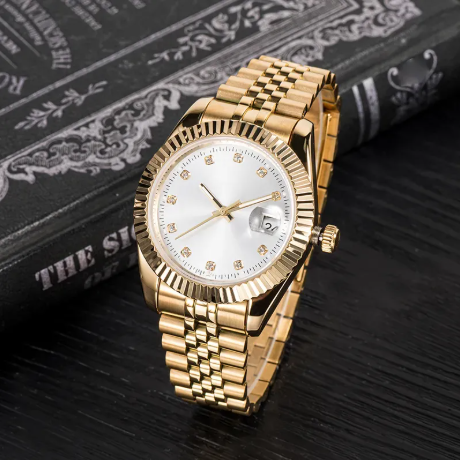 Luxury Watch Fluted