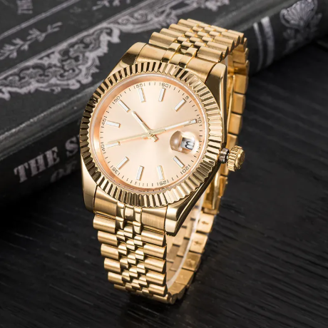 Luxury Watch Fluted